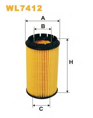 WIX FILTERS WL7412 Масляный фильтр