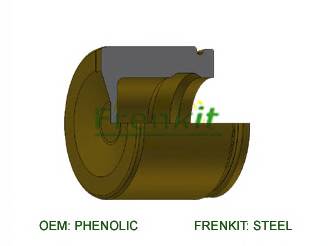 FRENKIT P605603 Поршень, корпус скоби