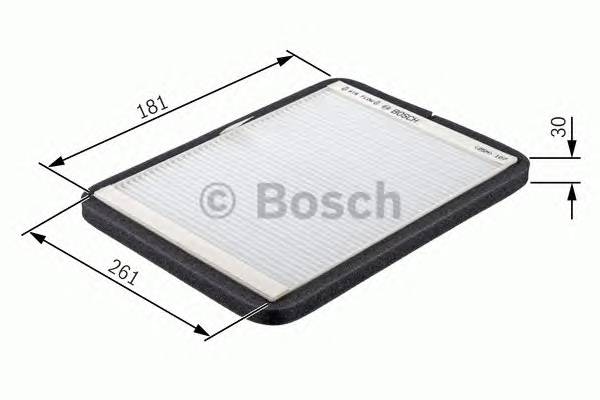 BOSCH 1 987 432 013 Фільтр, повітря у