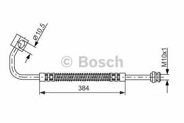 BOSCH 1 987 476 983 Гальмівний шланг