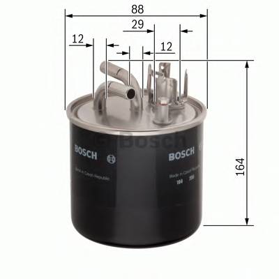 BOSCH 0 986 450 509 Топливный фильтр