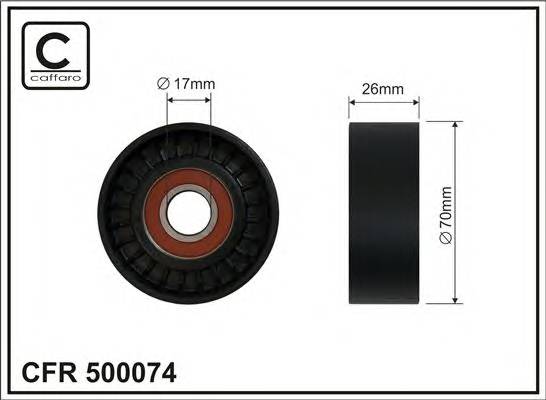 CAFFARO 500074 ROLKA NAPINACZA