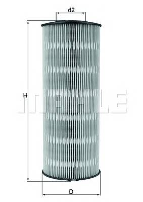 KNECHT OX 168D Масляный фильтр