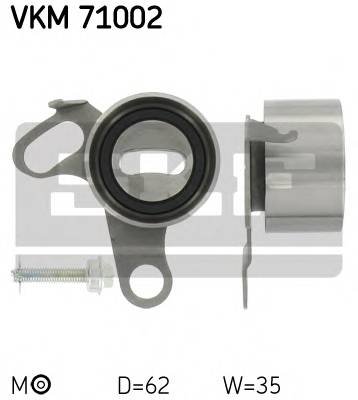 SKF VKM 71002 Натяжний ролик, ремінь