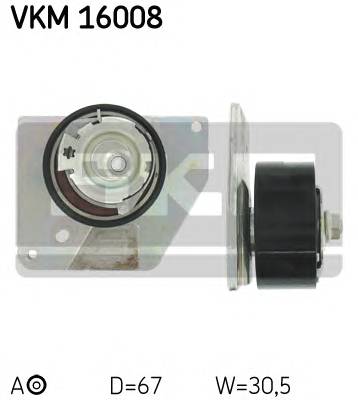 SKF VKM 16008 Натяжной ролик, ремень