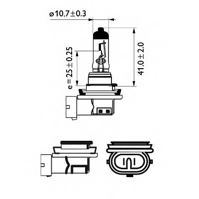 PHILIPS 12362LLECOC1 Лампа накаливания, фара