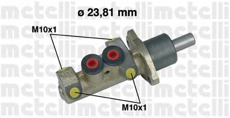 METELLI 05-0253 Головний гальмівний циліндр