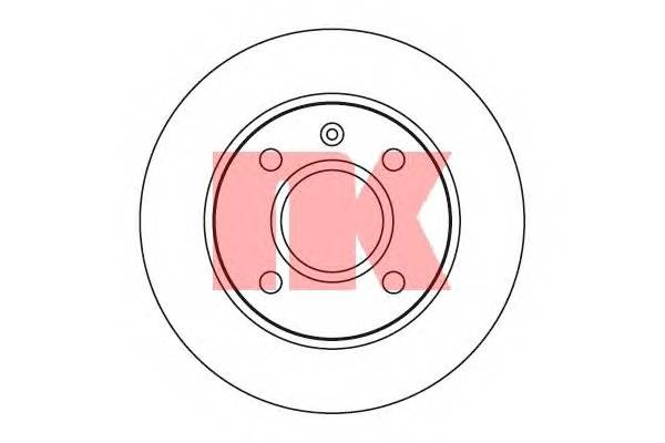 NK 202526 Тормозной диск