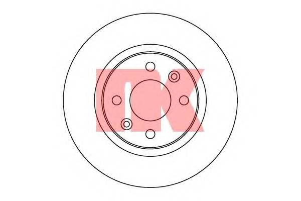 NK 203939 Гальмівний диск