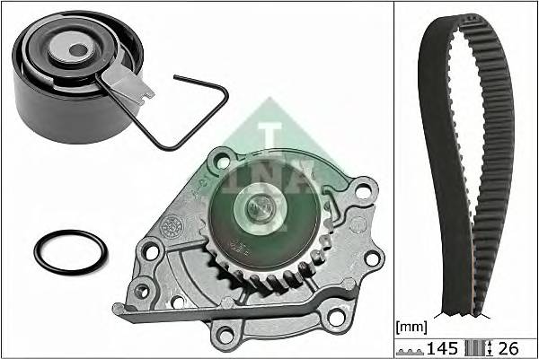 INA 530 0376 30 Комплект ГРМ із