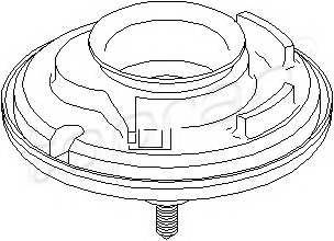 TOPRAN 108 299 Тарелка пружины