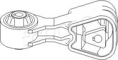 TOPRAN 722 156 Подвеска, двигатель