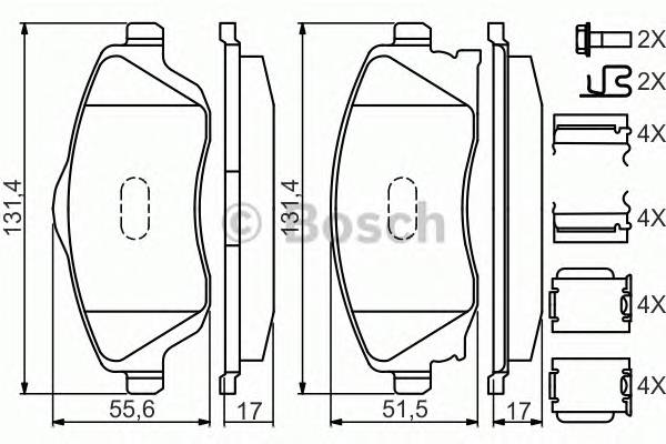 BOSCH 0986494625 запчастина