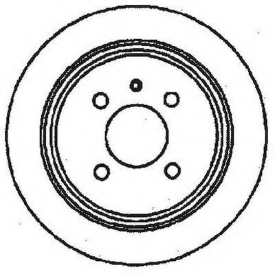 JURID 561132JC Тормозной диск