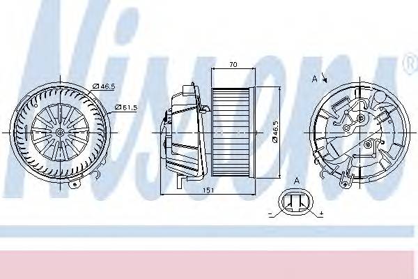 NISSENS 87127 DMUCHAWA C3 02-