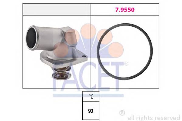 FACET 7.8194 Термостат, охлаждающая жидкость