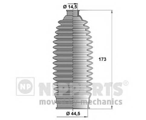 NIPPARTS N2847014 Комплект пильника, рульове