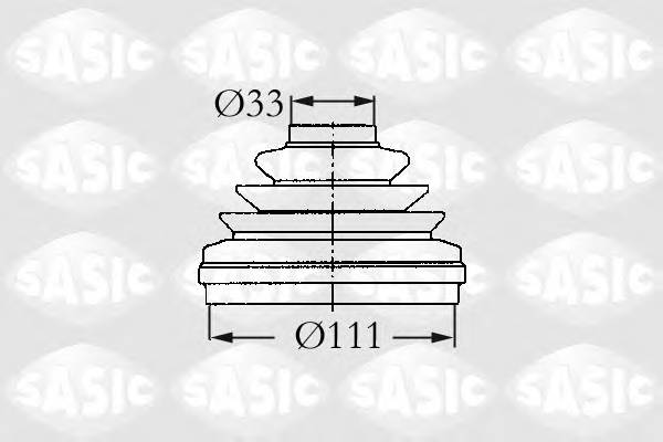 SASIC 2933993 Комплект пылника, приводной