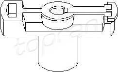 TOPRAN 202 016 Бігунок розподільника запалювання