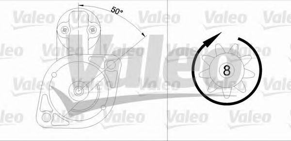 VALEO 455910 Стартер