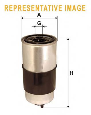 WIX FILTERS WF8163 Паливний фільтр