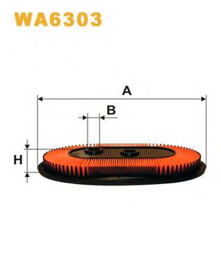 WIX FILTERS WA6303 Повітряний фільтр