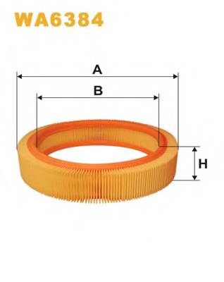 WIX FILTERS WA6384 Воздушный фильтр