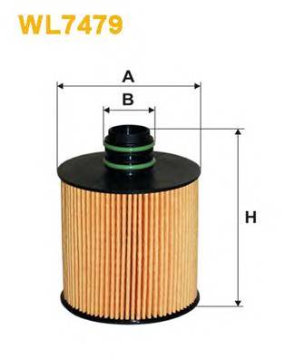 WIX FILTERS WL7479 Масляный фильтр