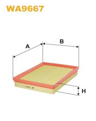 WIX FILTERS WA9667 Воздушный фильтр