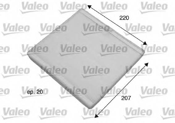 VALEO 698769 Фільтр, повітря у