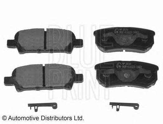 BLUE PRINT ADA104209 Комплект тормозных колодок,