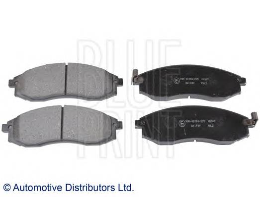 BLUE PRINT ADC44263 Комплект гальмівних колодок,