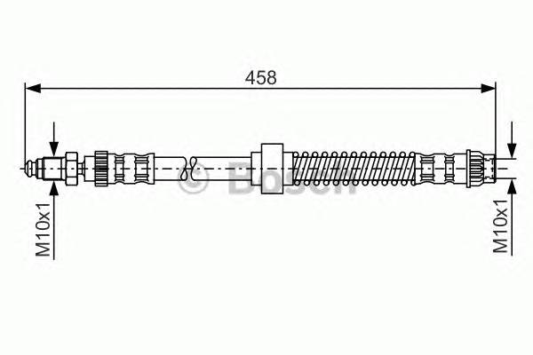 BOSCH 1 987 476 534 Тормозной шланг