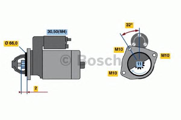 BOSCH 0 986 019 271 Стартер