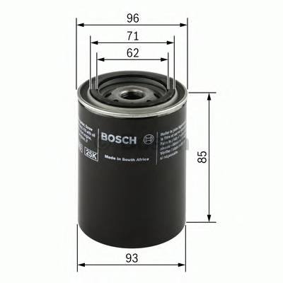 BOSCH 0 451 103 219 Масляный фильтр