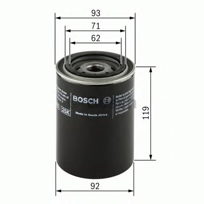 BOSCH 0 451 103 278 Масляный фильтр