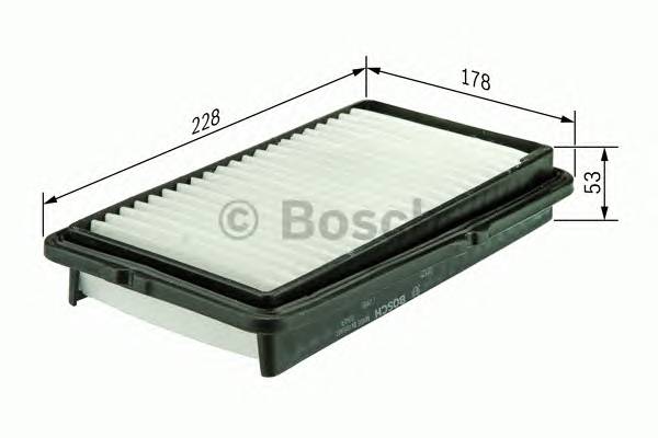 BOSCH F 026 400 125 Воздушный фильтр