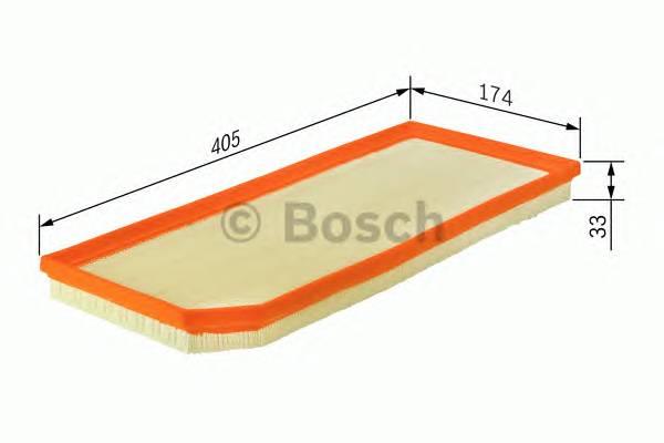 BOSCH F 026 400 178 Повітряний фільтр