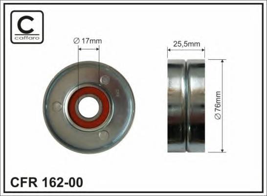 CAFFARO 162-00 Ролик