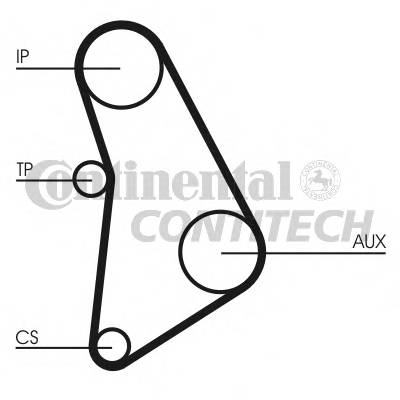 CONTITECH CT528 Ремінь ГРМ