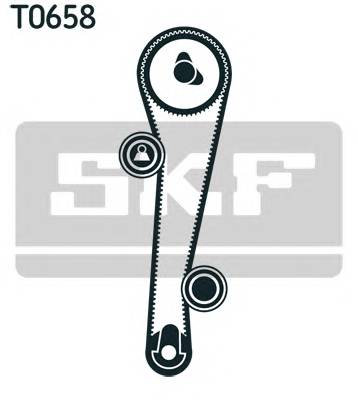 SKF VKMA 95655 Комплект ременя ГРМ