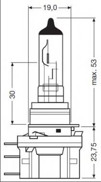 OSRAM 64176 Лампа розжарювання, фара