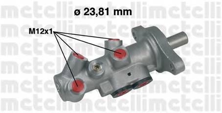 METELLI 05-0295 Главный тормозной цилиндр