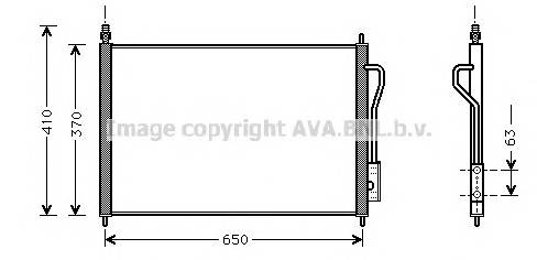 AVA QUALITY COOLING FD5268 Конденсатор, кондиціонер