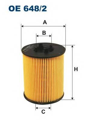 FILTRON OE648/2 Масляный фильтр