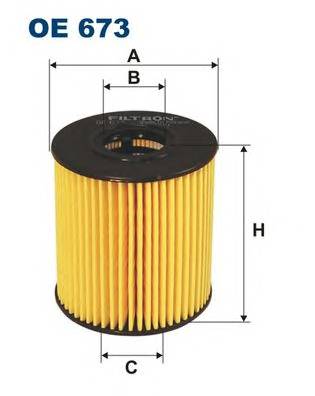 FILTRON OE673 Масляный фильтр