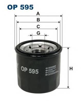 FILTRON OP595 Масляный фильтр