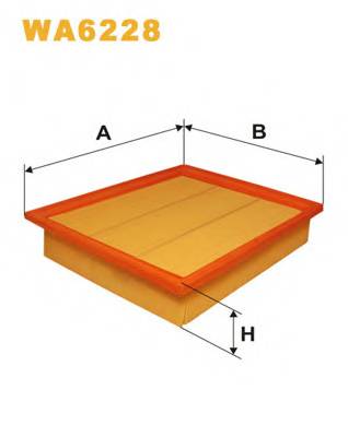 WIX FILTERS WA6228 Воздушный фильтр