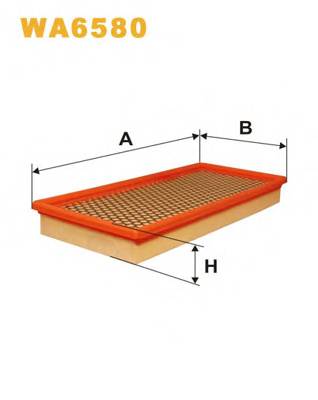 WIX FILTERS WA6580 Воздушный фильтр