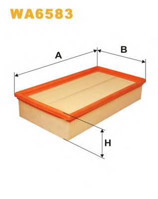 WIX FILTERS WA6583 Воздушный фильтр